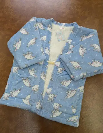 새상품 M~L 시나모롤 보아 안감 한텐 짱짱코 스카이블루