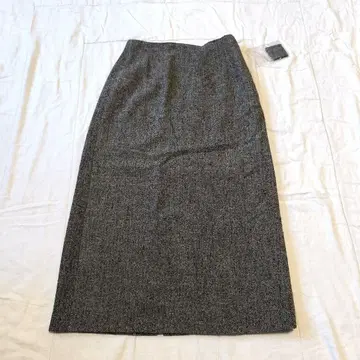PER LAVORO 울 혼방 헤링본 타이트 스커트