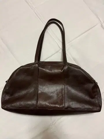 북유럽 생활 잡화점 라운드 가죽 백