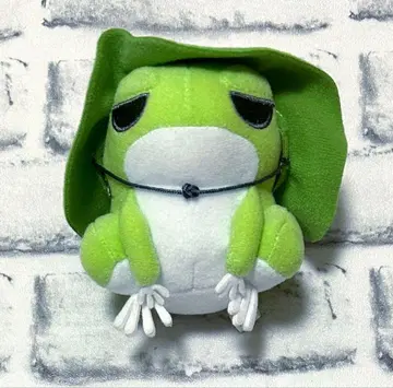여행개구리 가방에 달 수 있는 봉제 인형 마스코트 키링