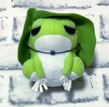 여행개구리 가방에 달 수 있는 봉제 인형 마스코트 키링