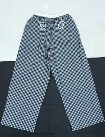 aeae 체크 무늬 캐주얼 팬츠