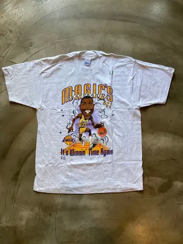 데드스탁 salem 매직 존슨 T셔츠 vintage 빈티지