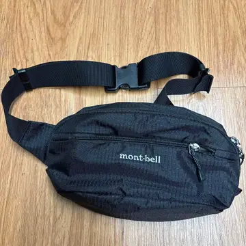 mont-bell 바디백 블랙 델타 가셋 파우치 M