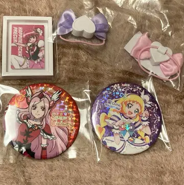 프리큐어 캔뱃지 등 패션 프렌디 셀레카 애니메쥬