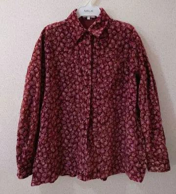 허시파피 장미 패턴 자켓 장미