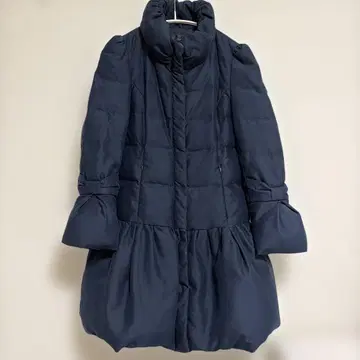 RUIRUE BOUTIQUE 네이비 롱 다운 자켓