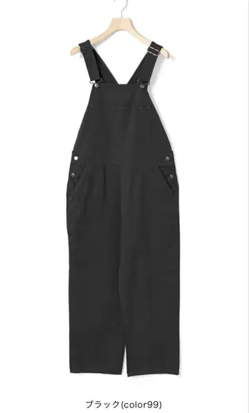 MARMARMAR 데님 오버롤 블랙