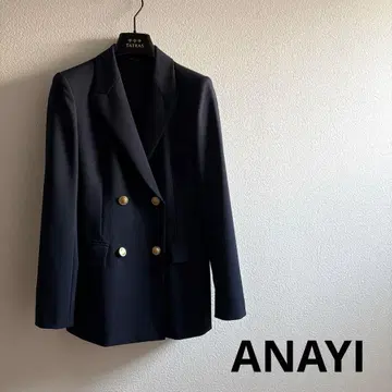 아나이 자켓 네이비 블레이저