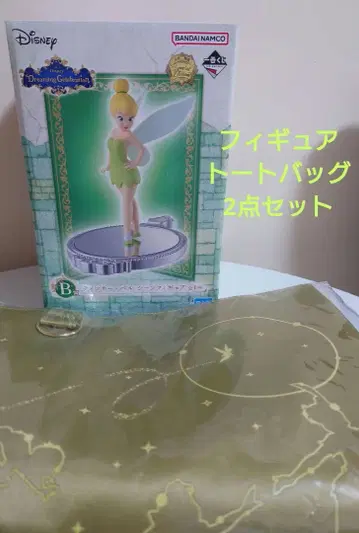 팅커벨 피규어 피터팬 토트백 세트