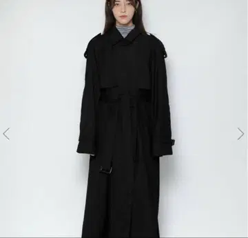melt the lady wide trench coat