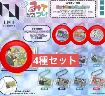 INI 가챠 미테코레 4종 세트