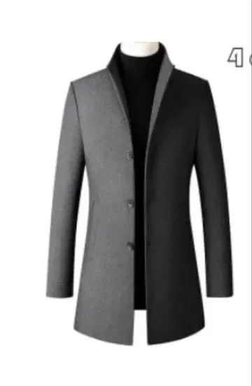 체스터 코트 스탠딩 칼라 비즈니스 자켓 새상품 미사용품