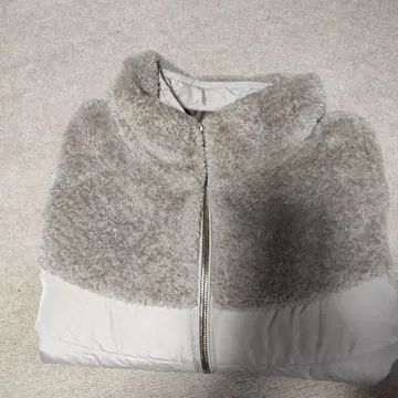 노아쥬 베이지 플리스 자켓 보아 자켓 [ M ]