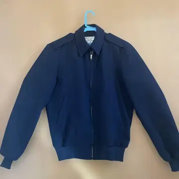 네이비 밀리터리 자켓 롱 36