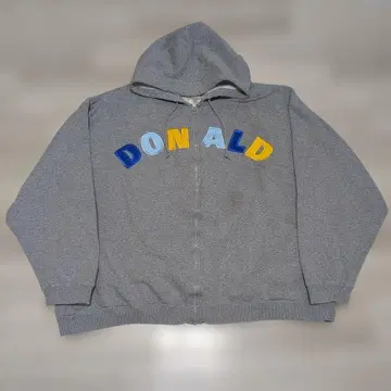 디즈니 월드 풀 집업 후드티 도널드 덕 2XL