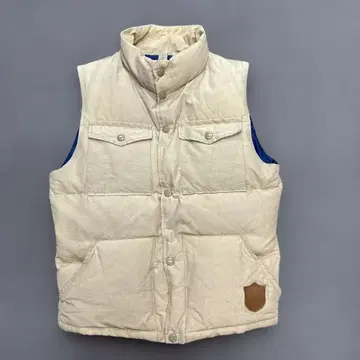 Hysteric Glamour 다운 베스트 아이보리/블루 S