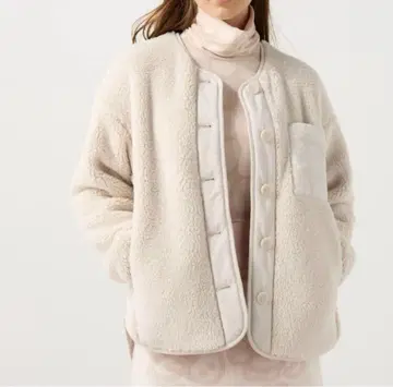 [ 새상품 ] 미개봉 유니클로 마리메꼬 콜라보 플리스 가디건 size:M