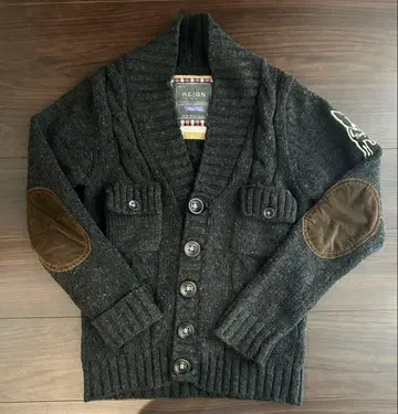 REIGN ITALIA 다크 그레이 가디건