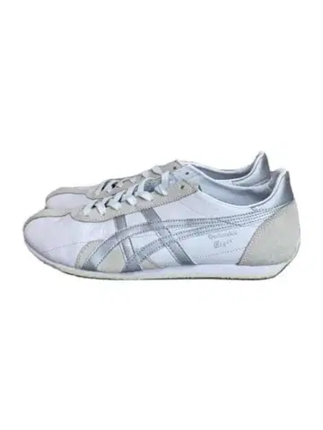 오니츠카타이거 스니커즈 실버 화이트