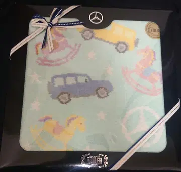 새상품 FEILER x 벤츠 콜라보 드림 그린 손수건