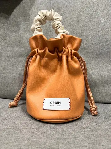 GRAIN 핸드백 오렌지