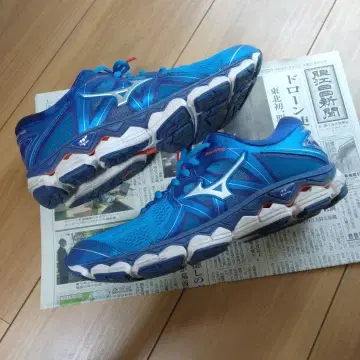 메루카리 기간 한정 가격 인하! Mizuno 러닝화 파랑 28cm