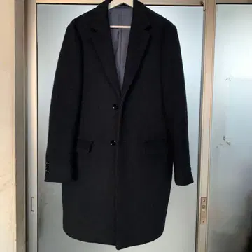 유나이티드 애로우즈 그린 라벨 체스터 코트 다크 네이비 L