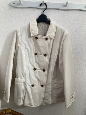 Golden Bear 화이트 더블 브레스트 자켓 LL