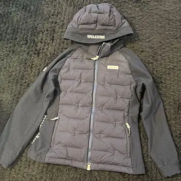 브리핑 후드 부착 다운 자켓 여성용 네이비 s 사이즈