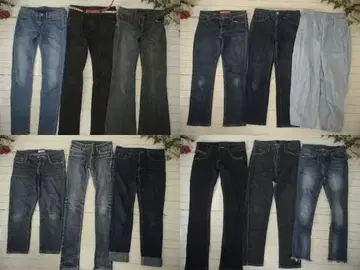 25-5499 여성용 의류 묶음 판매 21착 청바지 M 사이즈