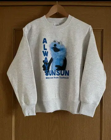 GU 헤비 웨이트 맨투맨 풀오버 퍼펫 순순 S 사이즈 새상품