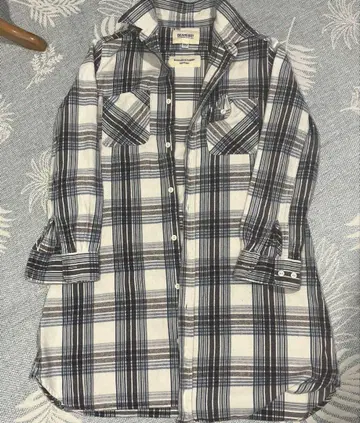 빔즈 보이 플란넬 셔츠 긴 길이 양호 따뜻한