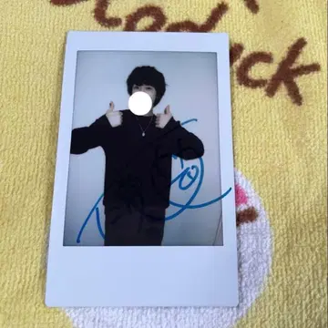 아쿠츠 진아이 친필 사인 폴라로이드