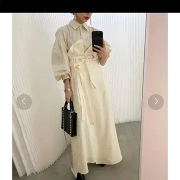 최종 가격 인하 MILLEFEUILLE SHIRT DRESS 아메리빈티지