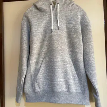 그레이 후드 부착 후드티