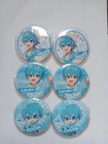스토푸리 코론 캔뱃지 6개 세트