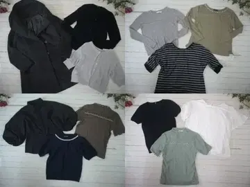 25-5482 여성용 의류 묶음 판매 22벌 M 사이즈