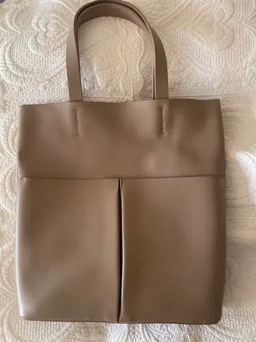 소가죽 심플 토트백 미사용 새상품