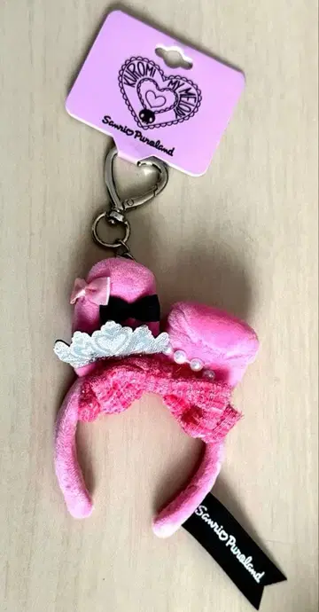 산리오 퓨로랜드 한정판 미니 머리띠 참 (마이멜로디)