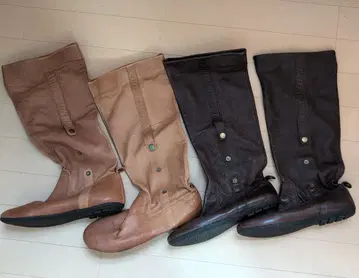 부츠 2세트 브라운