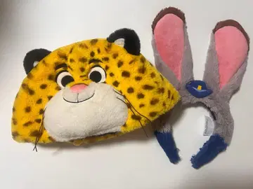 상하이 디즈니 주토피아 크로우하우저 팬캡 머리띠