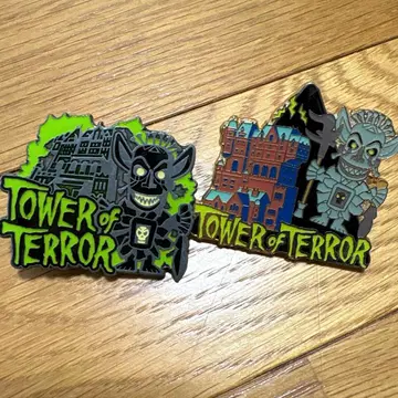디즈니 타워 오브 테러 시키우툰두 핀 배지 핀즈