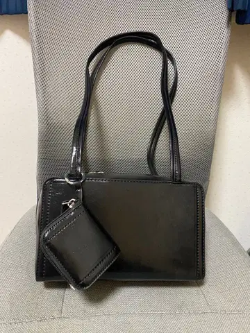 [미사용 새상품] Discoat 롱 핸들 오일톤 숄더백