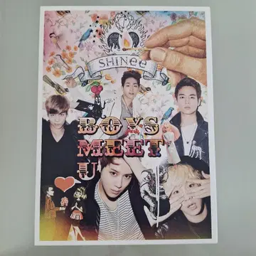 SHINee Boys Meet U CD 앨범 DVD 초회 생산 한정판