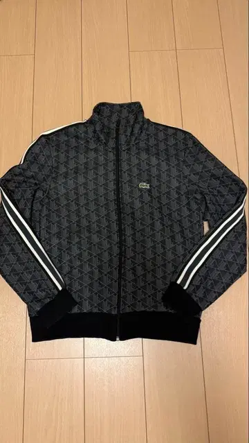 LACOSTE 블랙 집업 자켓 US M