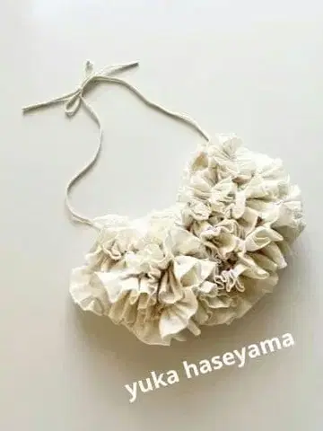 [ 새상품 ] yuka haseyama 프릴 봄 미니백