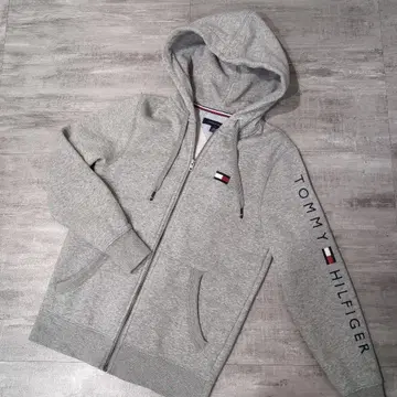 TOMMY HILFIGER 그레이 후드티