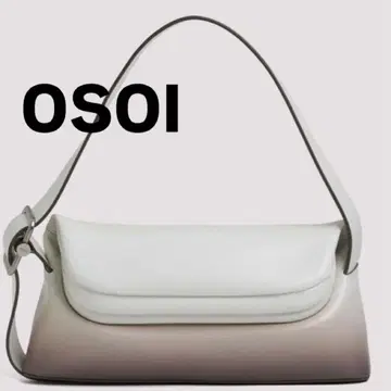 OSOI 화이트 그레이 숄더백 prism white 백 포함