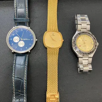 SKAGEN 파랑 다이얼 CYMA GayGiano 시계 세트